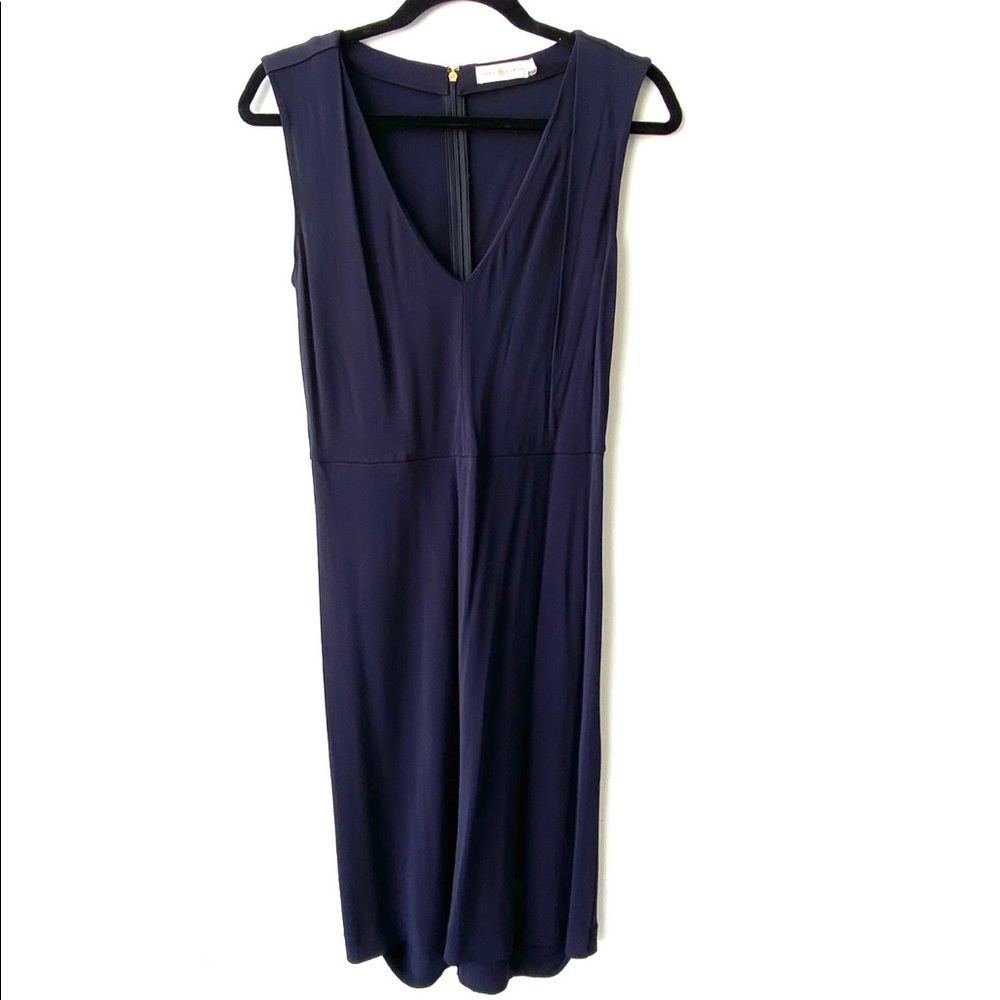 Navy Tory Burch bodycon dress